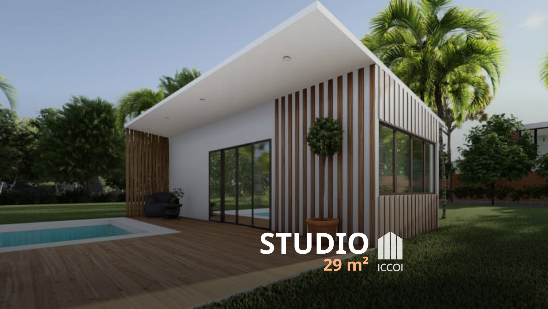 Studio - 29 m²